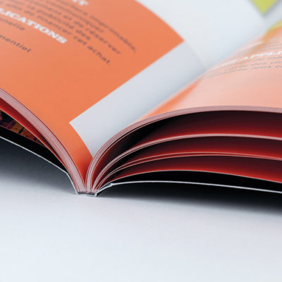 printed brochures saddle stitch perfect bound